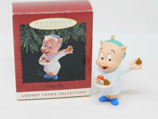 Hallmark Keepsake Ornament 1993 Porky Pig Looney Tunes