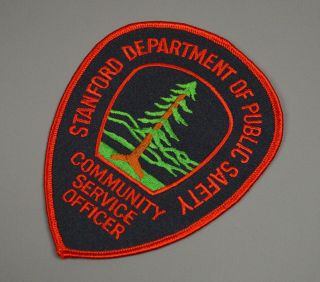 Stanford California Public Safety Community Service Officer Patch