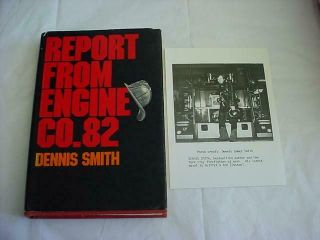 Firefighting Book Report From Engine Co.  82 Nyc By Dennis Smith Fst Edit.  1972