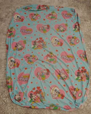 Vintage Rare Wamsutta Totally Minnie Mouse Disney Twin Fitted Sheet Made In Usa