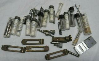 Mico Instrument Bits And Attachments Carbide Engraver Edging Machine Vintage