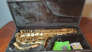 Vintage Collegiate Vito Leblanc Student Model Alto Saxophone W/ Case