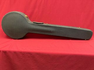 Vintage Gibson Long Neck 5 String,  Open Back,  Banjo Case