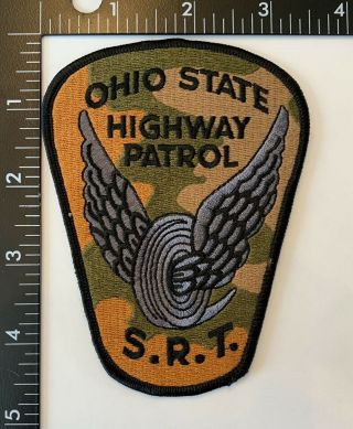 Ohio Highway Patrol Special Response Team Srt Camo Police Patch