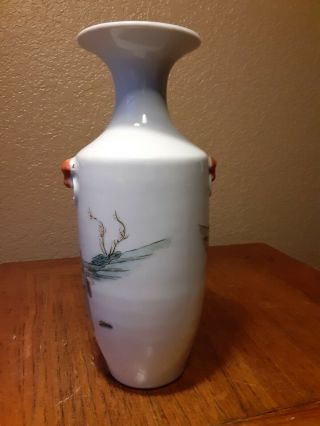 Fine Antique Chinese Famille Rose Vase Emperor Royal Court 19th 20th Century 3