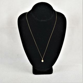 Vintage 14k Gold And Opal 20 " Necklace