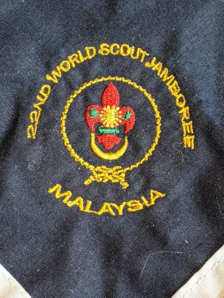 Boy Scout - 2011 Wj - Malaysia - 22nd World Scout Jamboree Neckerchief - Sweden