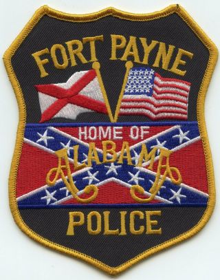 Old Style Fort Payne Alabama Al Police Patch