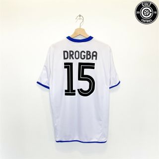 2004/05 Drogba 15 Chelsea Vintage Umbro Cl Away Football Shirt (l)