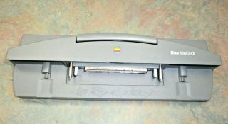 Xlnt Macintosh Apple Powerbook Duo Minidock Portable Dock M7780 Vtg Mac Rare