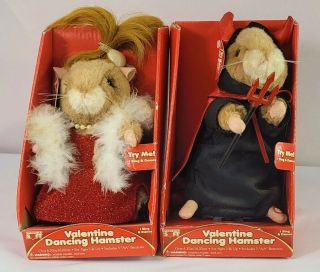 Vintage Dancing Hamsters Valentines See Video " Fever " & " Hot Stuff "