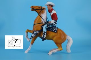 Hartland Roy Rogers And Trigger 1992 With Saddle,  Hat,  And Gun