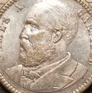 Presidential Death Token Medal 1881 James Garfield Died President U.  S.  Memorial