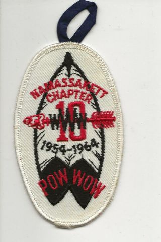 Black Eagle Oa Lodge 482 - Namassakett Chapter Pow Wow Boy Scout Bsa A121/11 - 28