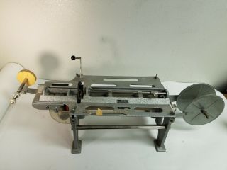 Vintage Atlantic Roll Attachment For A Hot Stamping Machine - Made In Germany