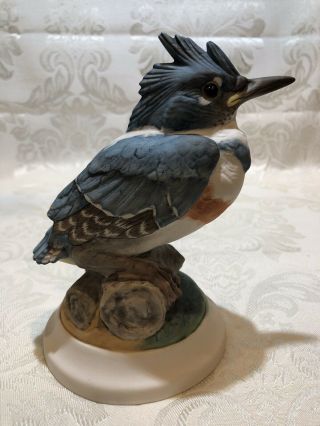 Vintage Boehm Porcelain " Fledgling Kingfisher " Figurine 449