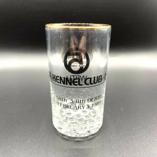 Palm Beach Kennel Club Rocks Glass Commemorative Greyhound Racing Track