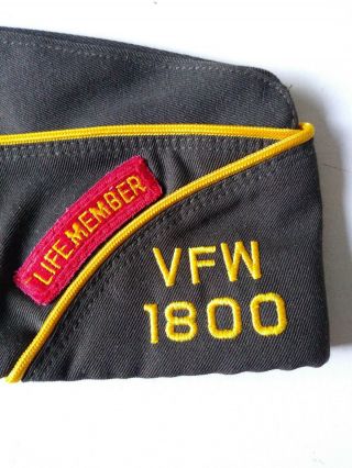 VFW chapter 1800 Life Member Veterans of Foreign Wars Hat/cap.  7 1/8 Maryland 3