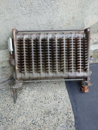 Vintage Antique Cast Iron Radiator Vintage Aero Convection Radiator Fins Vguc