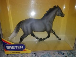 Breyer Horse 1150 Grey Standardbred Pacer Racehorse Nib Wow