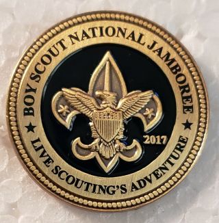Boy Scouts Of America 2017 National Jamboree Lapel Pin - Black Version