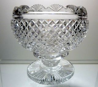 Vintage Waterford Crystal Period Piece (1968) Centerpiece Footed Bowl 5 3/4 "