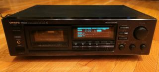 Onkyo Integra Vintage Stereo Cassette Tape Deck Model Ta - 207