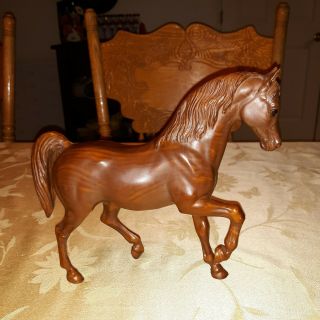 Vintage Breyer Woodgrain Stallion Horse Model,  1960 