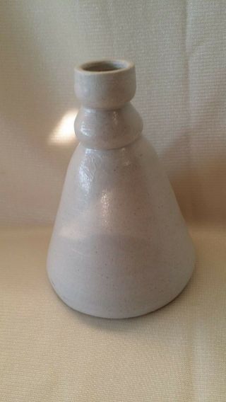 Williamsburg Va.  Stoneware Pottery Primitive Style Bud Vase 3 - 1/2 