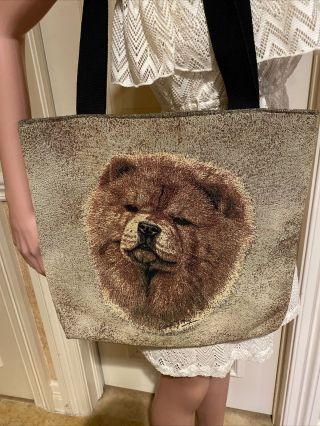 Chow Chow Dog Tote Bag 1165 - B Robert May Pure Country Weavers