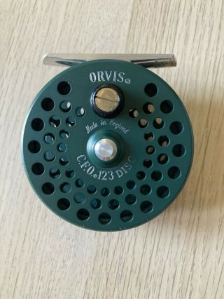 Orvis Cf0 123d Fly Fishing Reel Rare Abel Hardy Sage Hatch Vintage Collector Rod