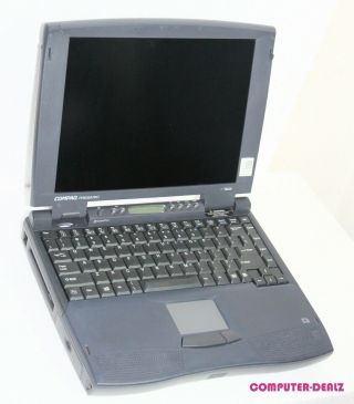 Vintage / Rare Compaq Presario 1625 Laptop Windows 98 266mhz 96mb 1v87by53nrk3