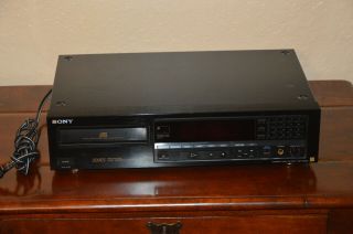 Vintage Sony Es Cdp - 209es Cd Player W/ Optical