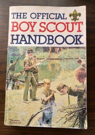 1980 Bsa The Official Boy Scout Handbook By William Bill Hillcourt 9th Edition