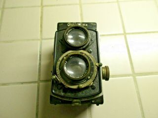 Vintage Rare Rolleiflex Camera Carl Zeiss Jena Tessar 1:28 W/case