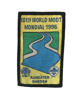 1996 World Scout Moot (world Rover Scout Jamboree) Sweden Contingent Patch