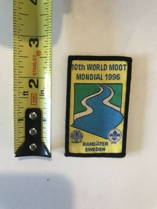 1996 World Scout Moot (World Rover Scout Jamboree) Sweden Contingent Patch 3