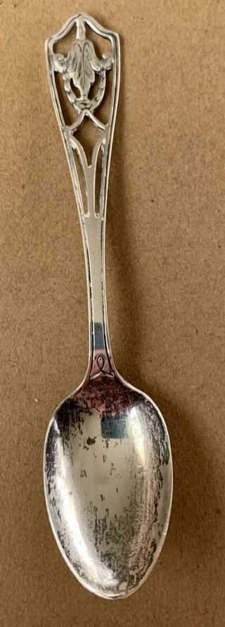 Vintage Sterling Silver Collector’s Spoon Detail