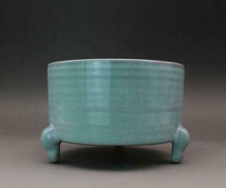 Vivid Chinese Antique Song Ru Ware Porcelain Wash