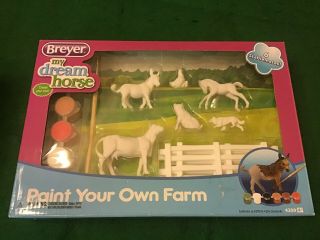 Breyer Paint Your Own Farm 4209 Kit Unpainted My Dream Horse Activity Art