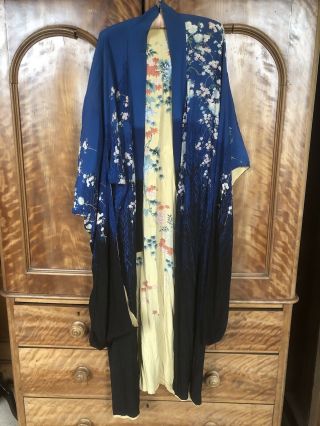 Antique Silk Furisode Japanese