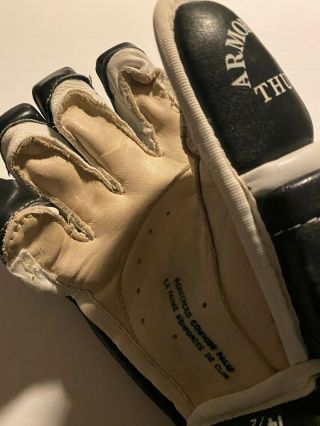Vintage Rawlings 999 Professional Model Leather Hockey Gloves EUC 14.  5 
