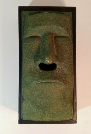 Moai Easter Island Tiki novelty tissue box 3