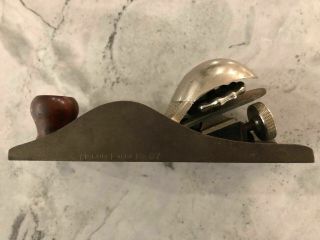 Antique Vintage Millers Falls 7 Wood Plane No.  7 Seven Made In Usa -
