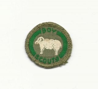 Boy Scout Proficiency Badge (stockman)