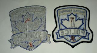 Halifax Regional Nova Scotia Canada Police Patches Combined Postage 2