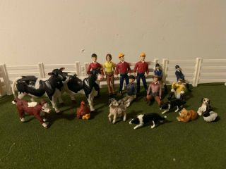 Breyer Stablemates Various Animals,  Riders,  And Human Figures