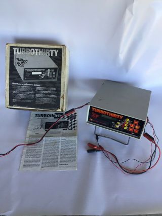 Vintage Competition Electronics Turbo 30 With Turbo Flex Battery Charger