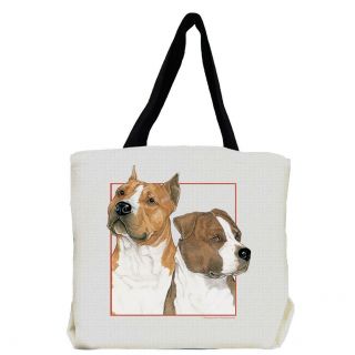 American Staffordshire Terrier Amstaff Dog Tote Bag