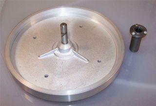 Vintage Rek - O - Kut Rondine 4lb Turntable Platter With Bearing And Mount